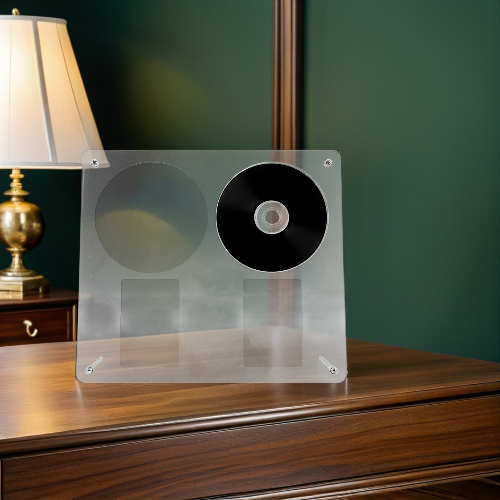 Display Case Acrylic - Acryl-Vitrine für Schallplatten – Transparenter Vinyl-Aufbewahrungsständer