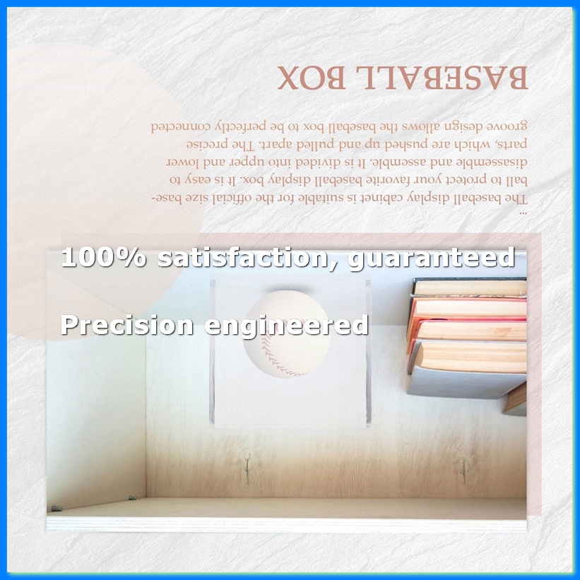 4-teilige Baseball-Vitrine, UV – Display Case Acrylic Bewertung und Preis