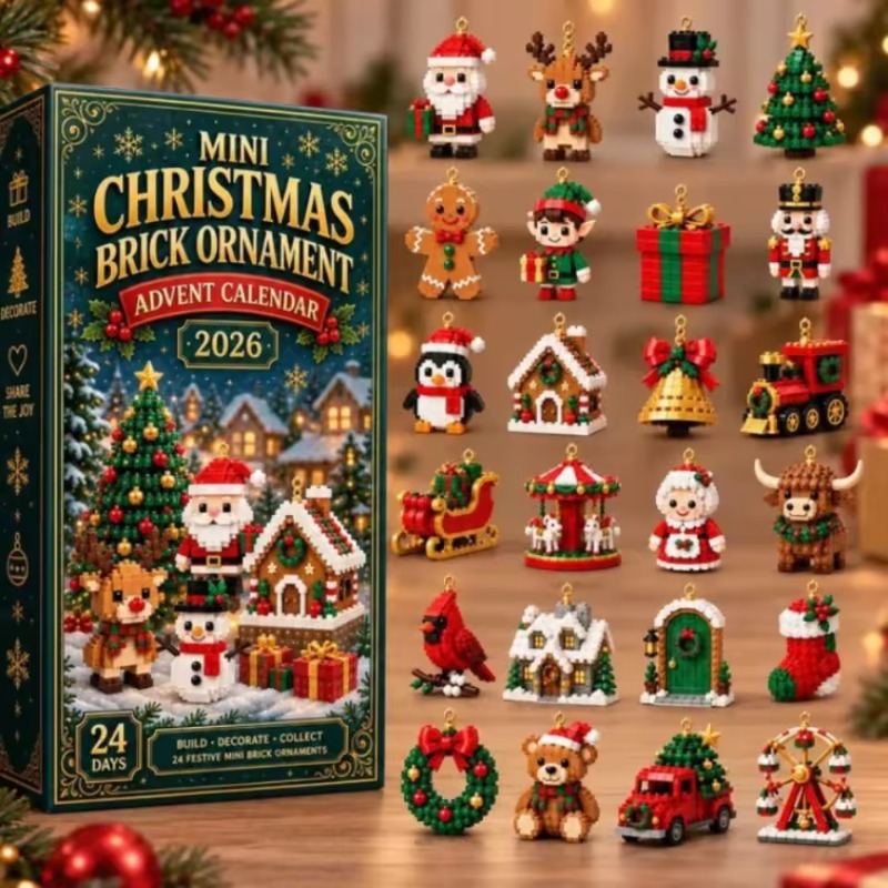 24-Tage-Weihnachts-Adventskale – Building Block Mini Bewertung und Preis