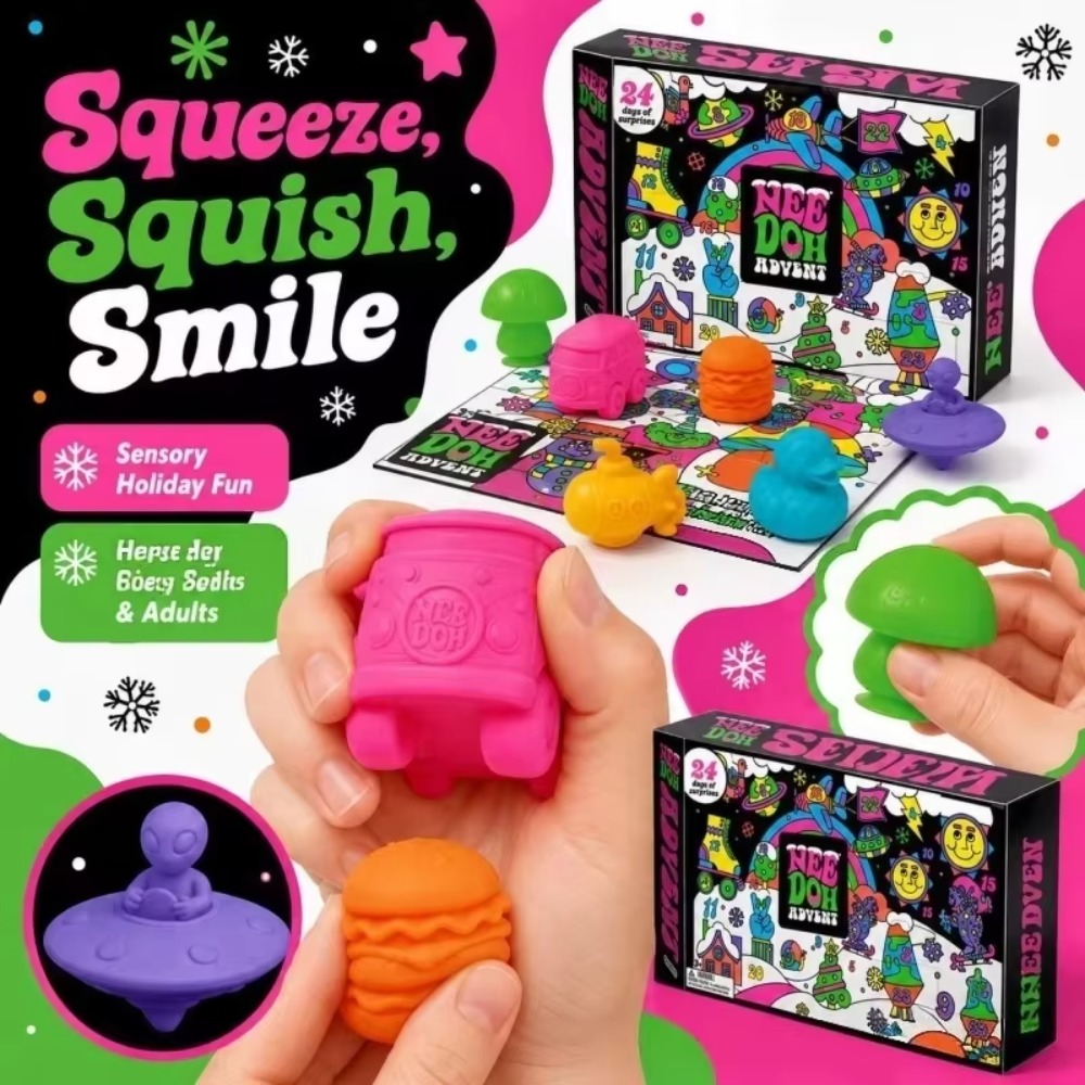 Weihnachts-Countdown-Kalender, – Fidget Cube Original Bewertung und Preis