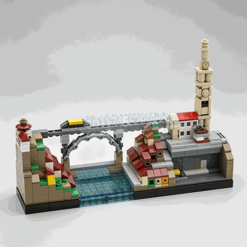 521-teiliges Porto Stadt Skyli – Lego Set Creator Bewertung und Preis