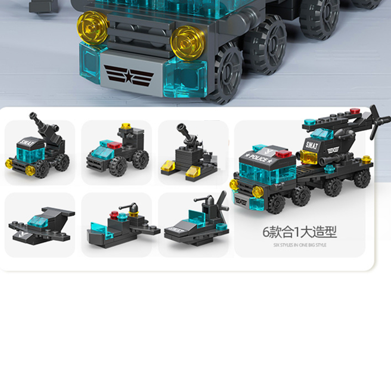 6in1 NEU Spezielle Polizei-Abs – Lego Set Creator Bewertung und Preis