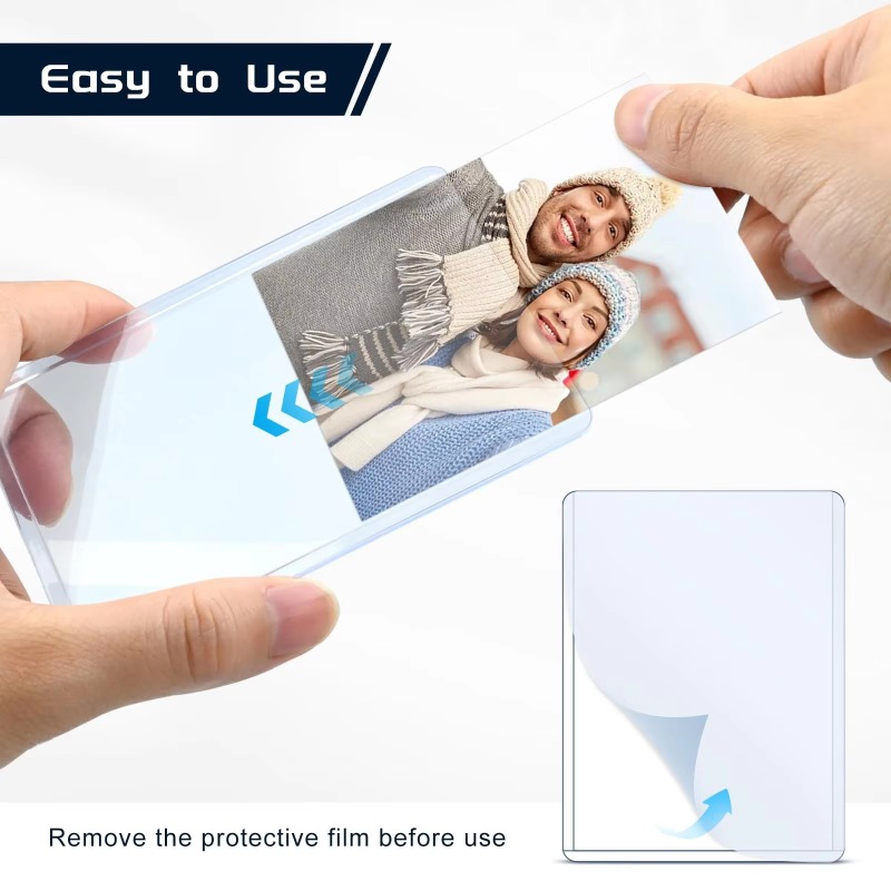 1-50 Stück Transparente Korean – Card Penny Sleeve Bewertung und Preis