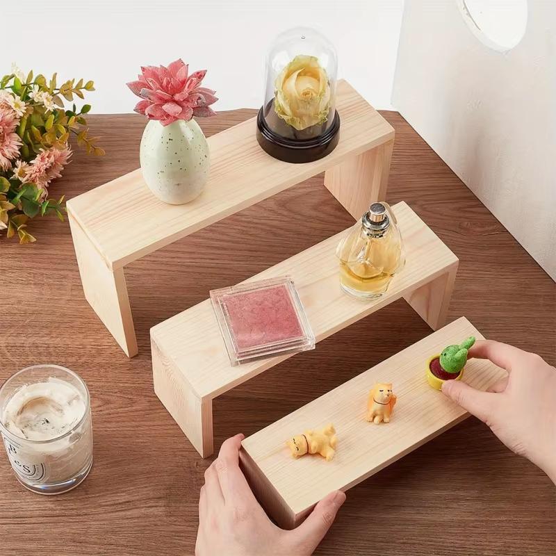Rechteckige Holz-Schmuckstände – Display Risers Set Bewertung und Preis