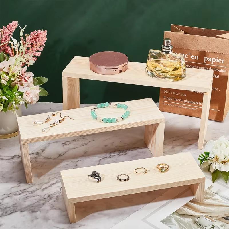 Rechteckige Holz-Schmuckstände – Display Risers Set Bewertung und Preis
